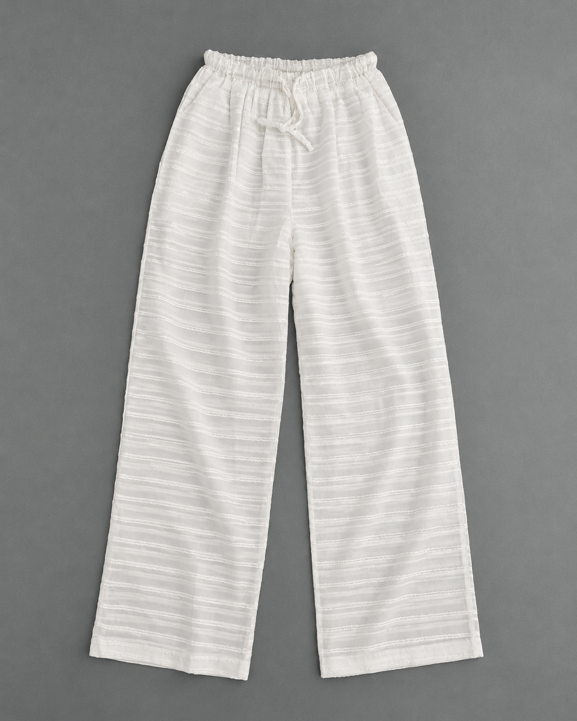 Halter Top & Wide Pants Set – Ivory